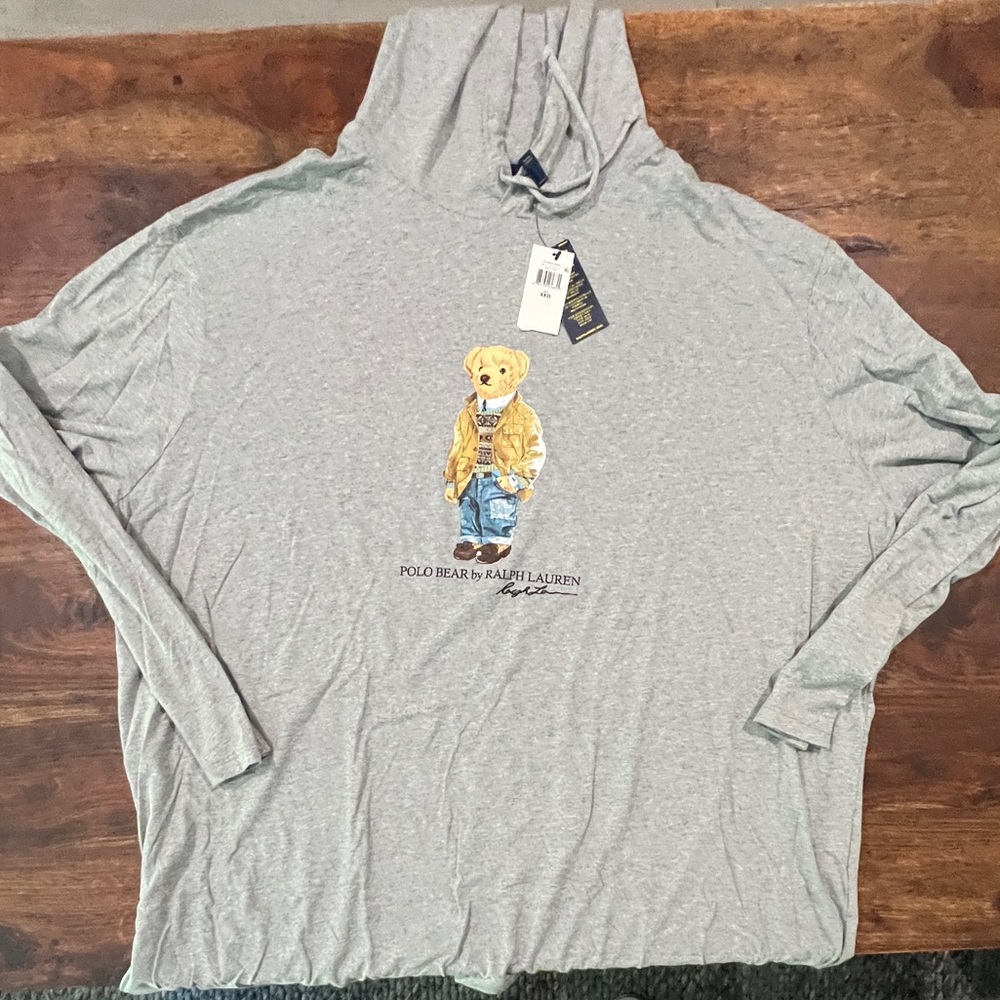 NEW Polo Bear Lightweight Hoodie